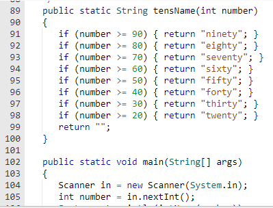 Solved Improve the intName method in IntegerName. java so | Chegg.com