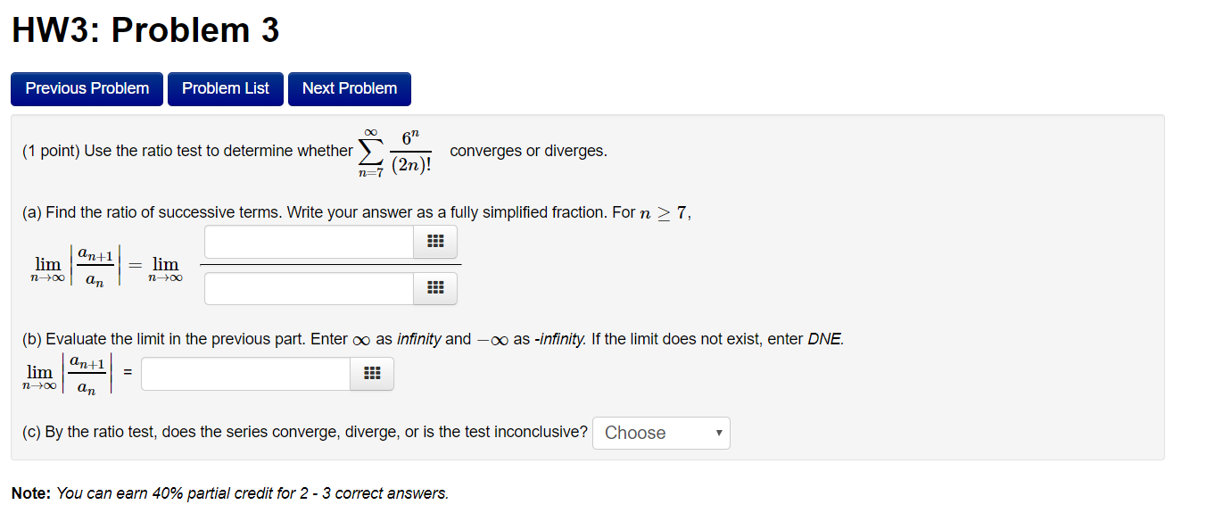 Solved HW3: Problem 3 Previous Problem Problem List Next | Chegg.com