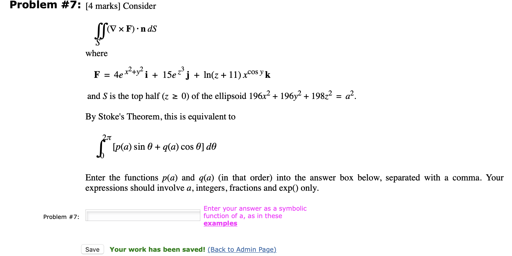 Solved Problem 7 4 Marks Consider Sfvx F N Ds Where Chegg Com