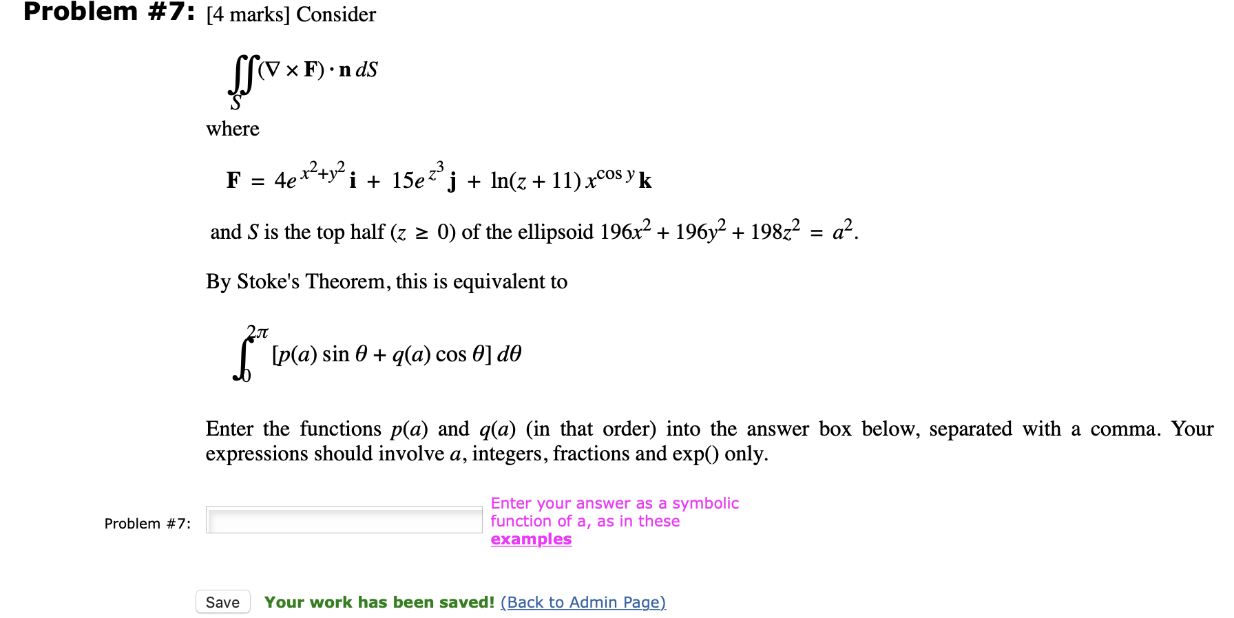 Problem 7 4 Marks Consider Sfvx F N Ds Where F Chegg Com