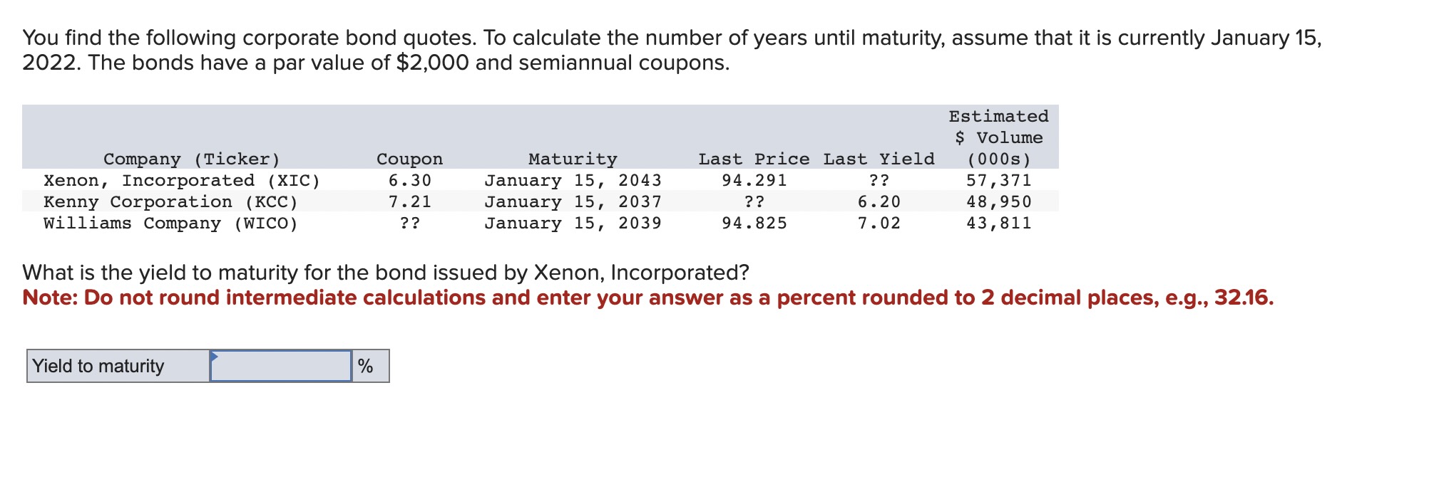 Solved You find the following corporate bond quotes. To | Chegg.com