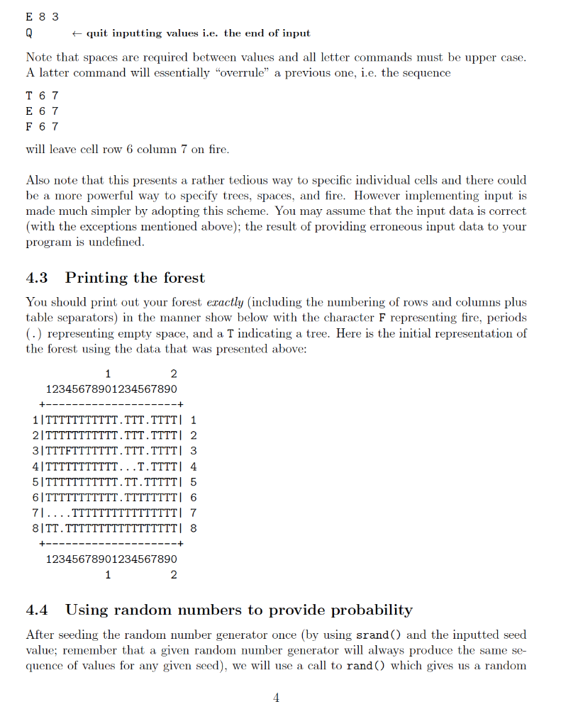 Please Help Me Out With A C Program Code For The F Chegg Com