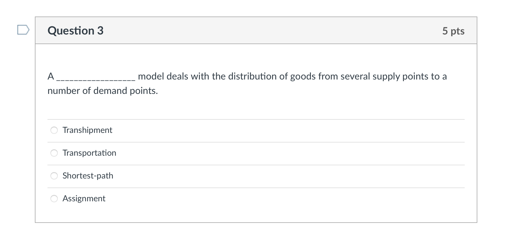 Solved Question 1 5 pts Which of the following is NOT a | Chegg.com