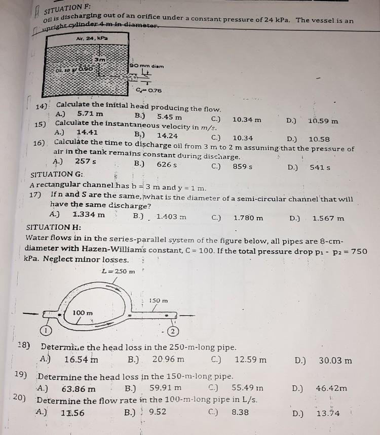 situation-oil-is-dischare-discharging-out-of-an-chegg