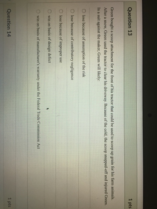 Solved uiz Instructions D Question 1 1 pts Federal courts | Chegg.com