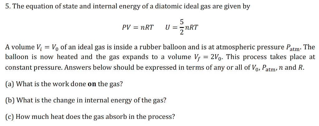 what-is-the-mathematical-equation-for-calculating-internal-energy-of-a