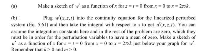 Solved Structure of internal gravity waves. In the | Chegg.com