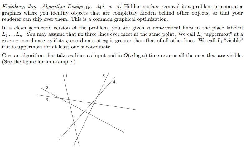 Solved Kleinberg, Jon. Algorithm Design (p. 248, 4. 5) | Chegg.com