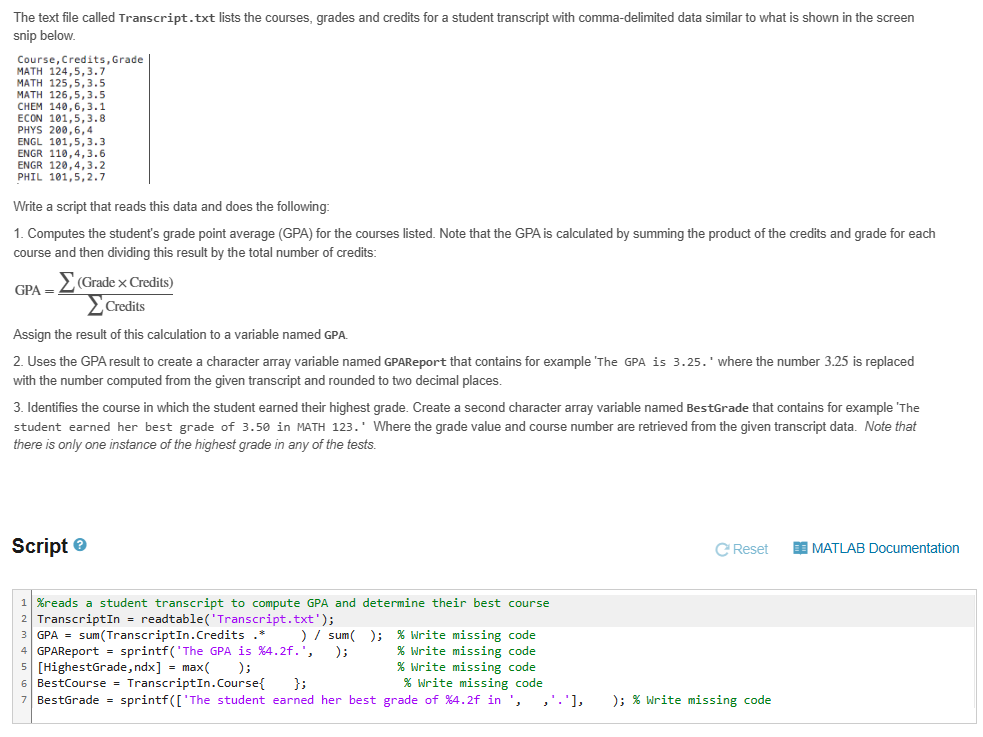 Solved Q7a.Please answer the question in MATLAB via | Chegg.com
