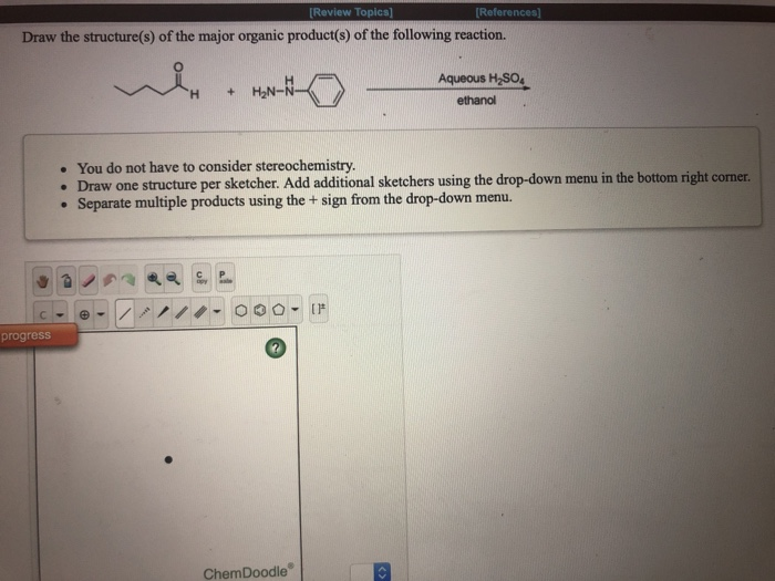 Solved Draw The Structure(s) Of The Major Organic Product(s) | Chegg.com