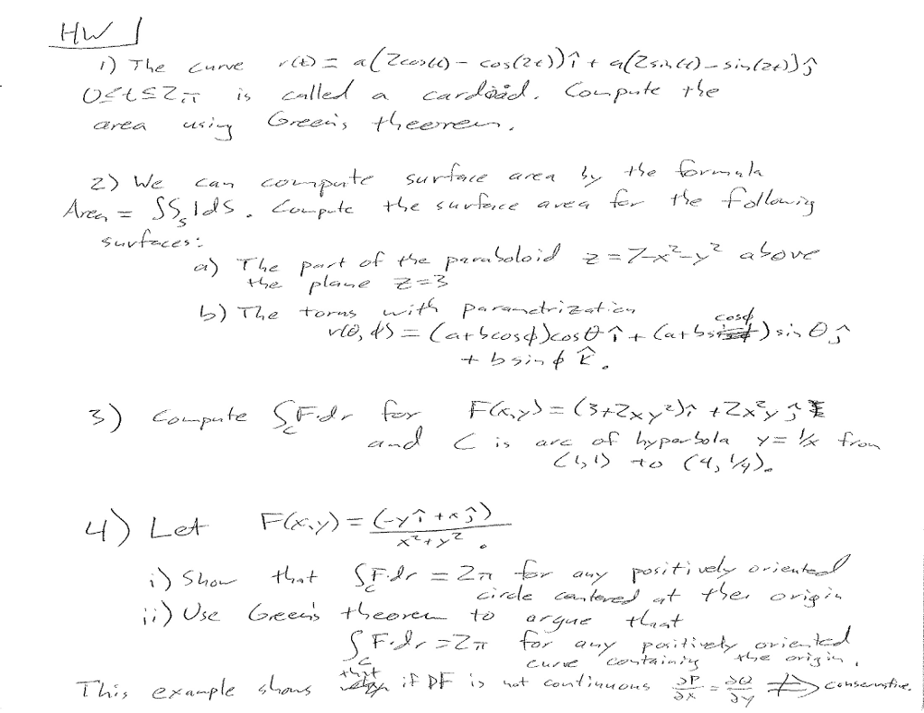 Solved I) The Curve 台1-.tC. て ャ t | Chegg.com