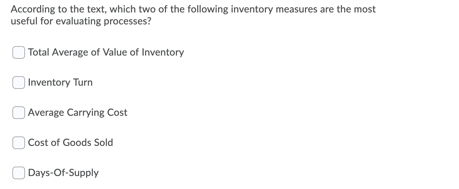 Solved Which Of The Following Is Not An Example Of A | Chegg.com