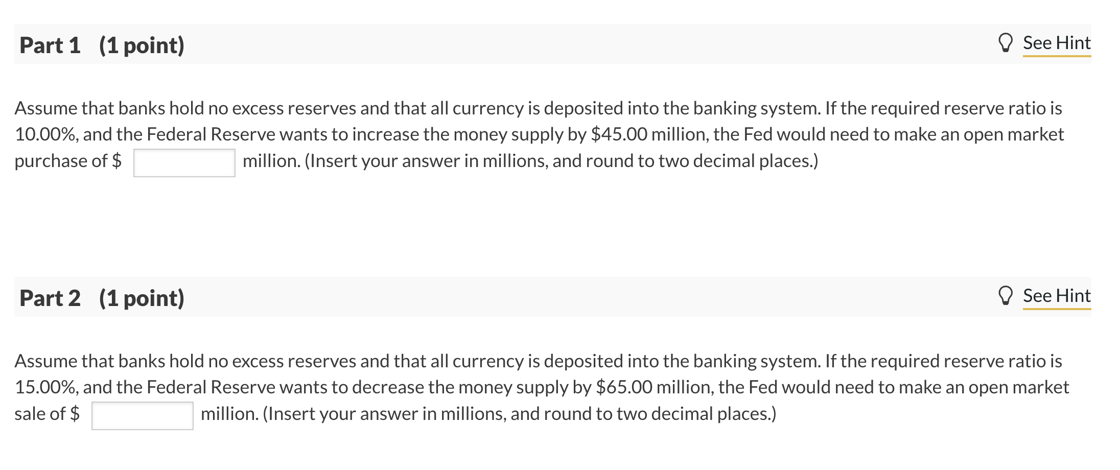 Solved Use The Information In The Table Below To Answer The | Chegg.com