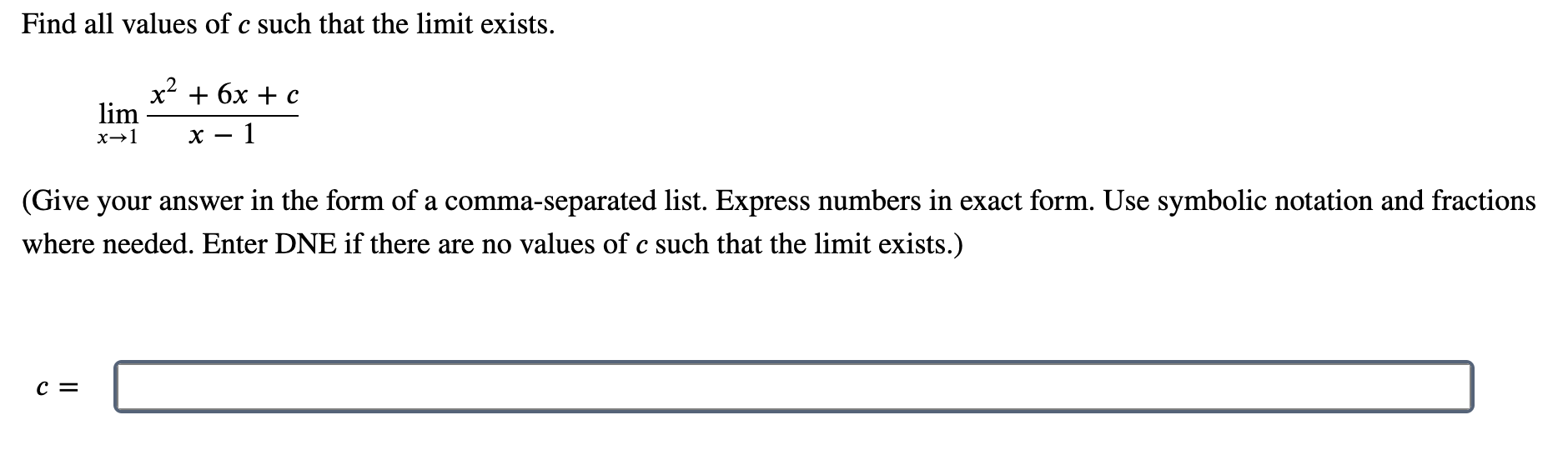 solved-find-all-values-of-c-such-that-the-limit-exists-x2-chegg