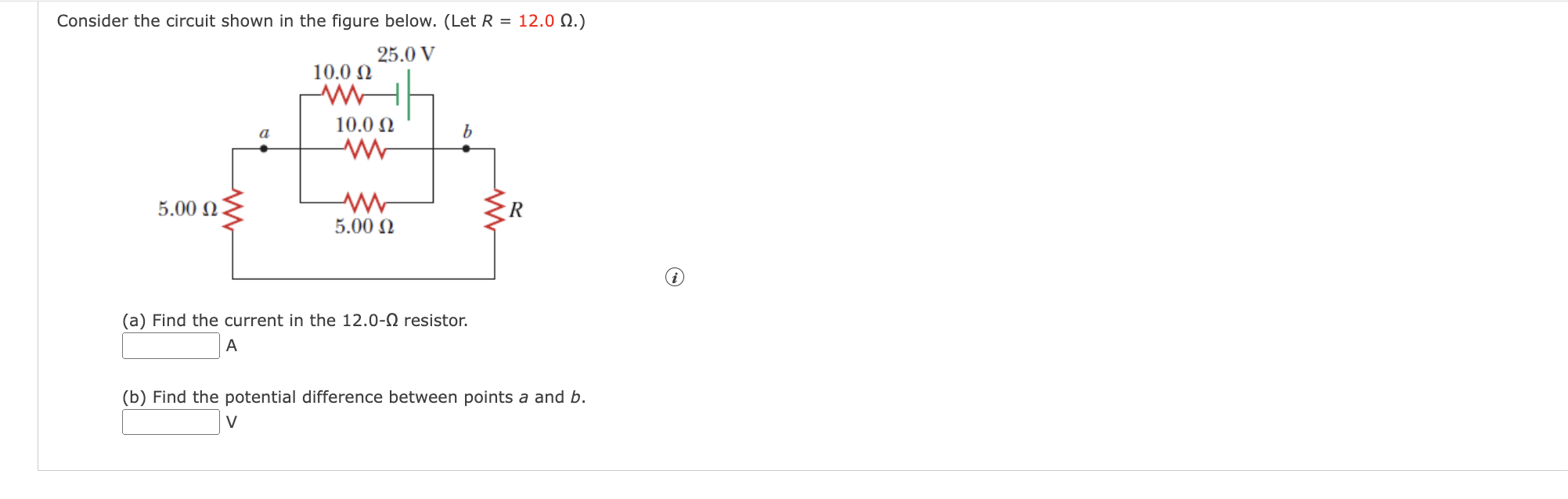 Solved Consider the circuit shown in the figure below. (Let | Chegg.com