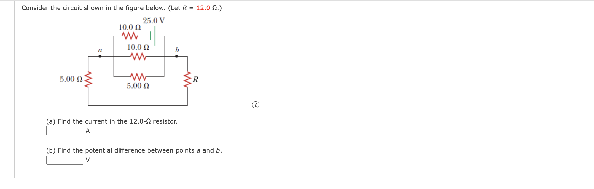 Solved Consider The Circuit Shown In The Figure Below. (Let | Chegg.com