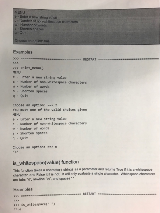 Solved Lab Week 5 Functions Skills Needed to complete this | Chegg.com
