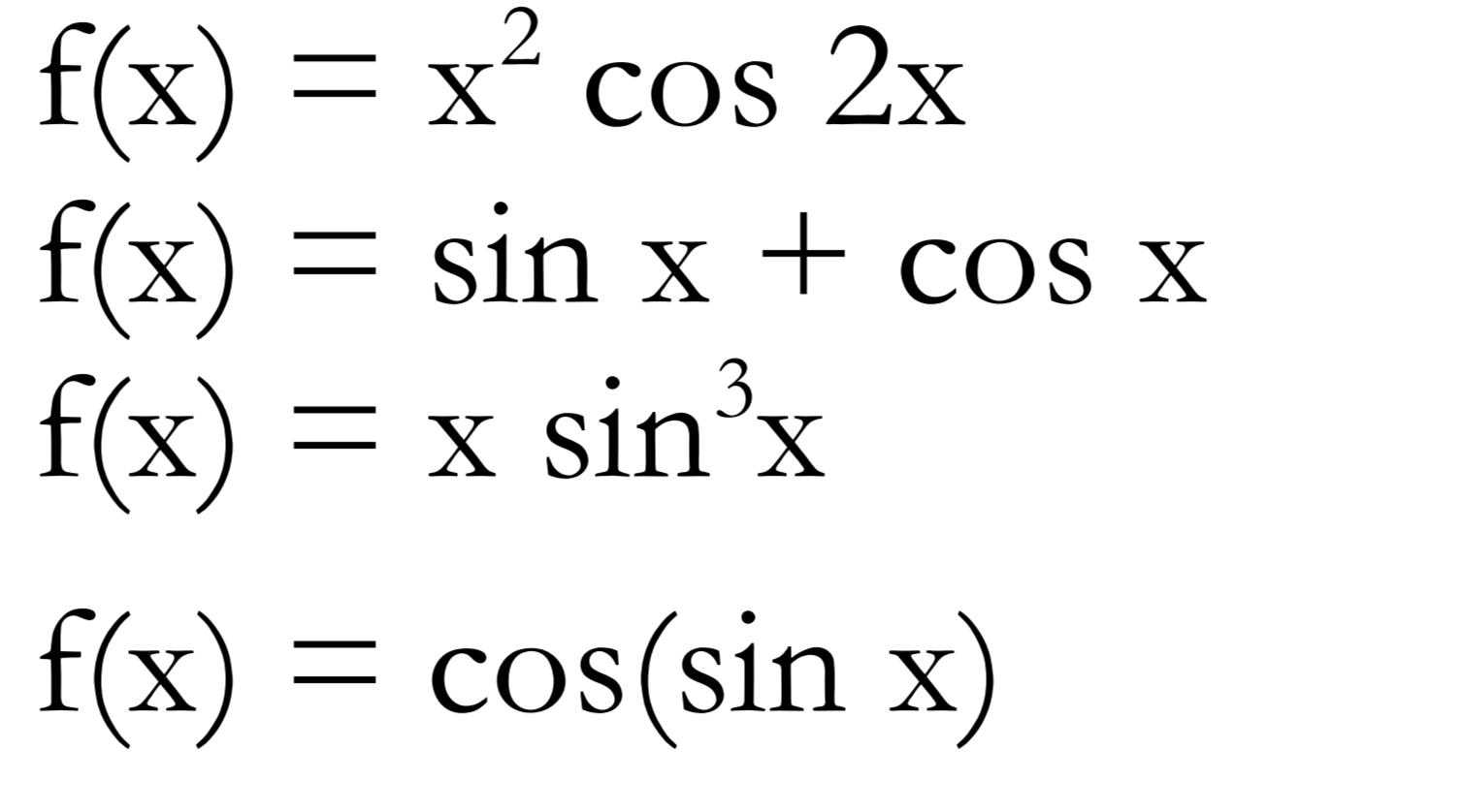 solved-2-f-x-x-cos-2x-f-x-sin-x-cos-x-f-x-x-sin-x-chegg
