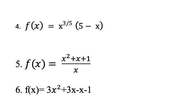 factor x 5 x 4 x 3 x 2 x 1