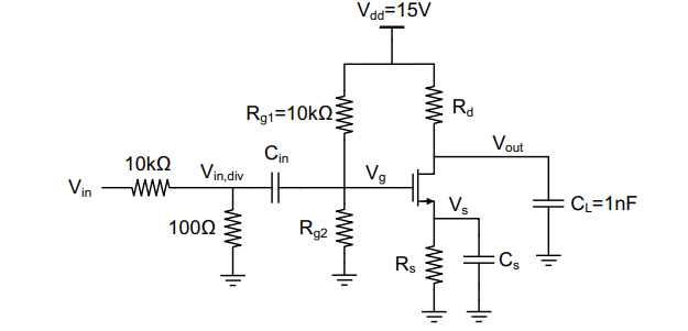 Solved Please draw this schematic in LTspice For MOSFET | Chegg.com