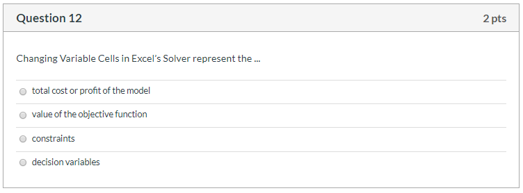 Solved Question 11 2.5 pts Which output provided by the | Chegg.com