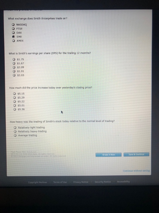 financial markets peer graded assignment answers