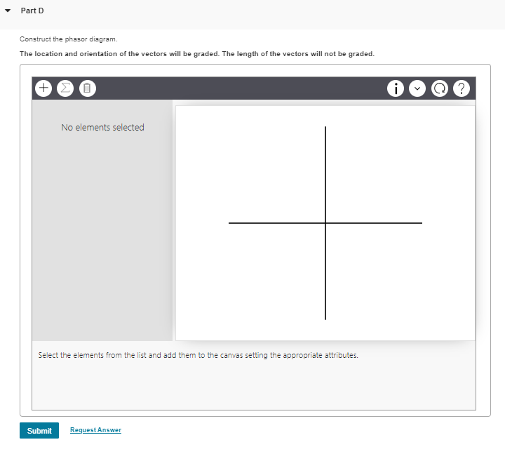 Solved Consider the circuit shown in Part A Find the phasor | Chegg.com