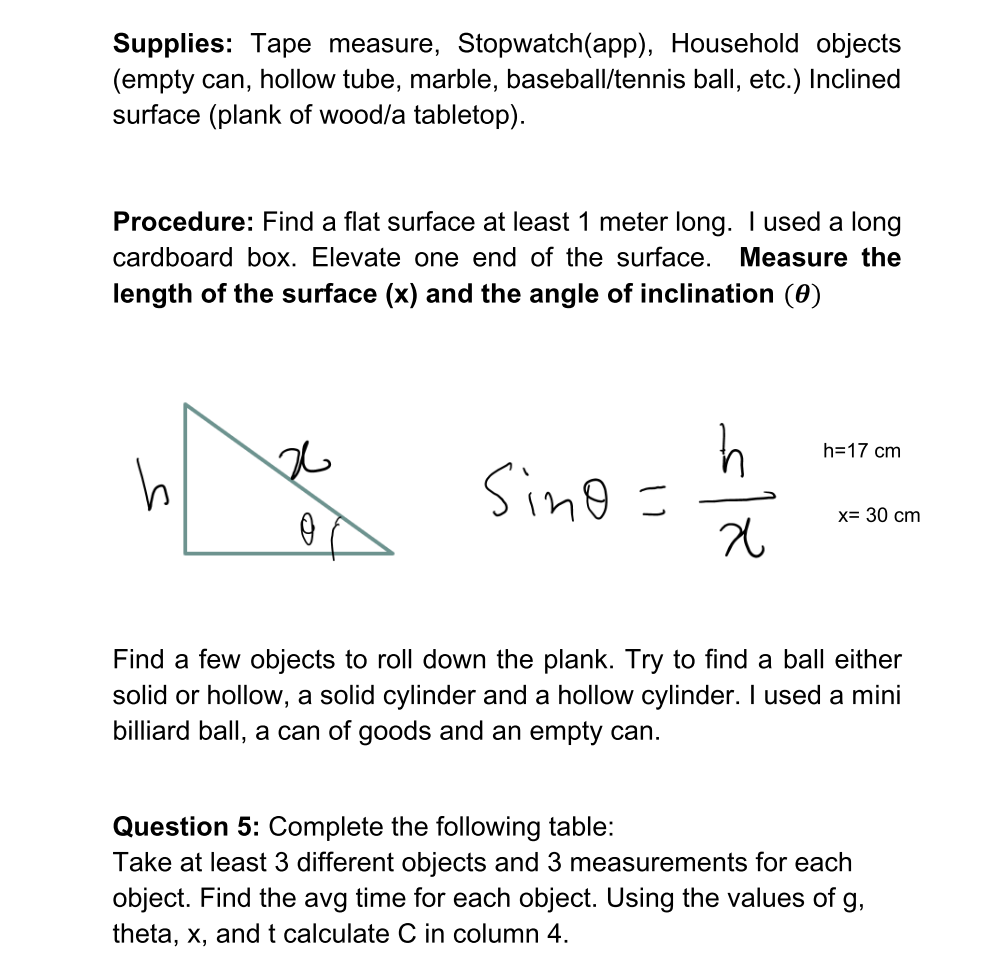 Solved Question 3: From Equation 1, Solve For Acceleration. | Chegg.com