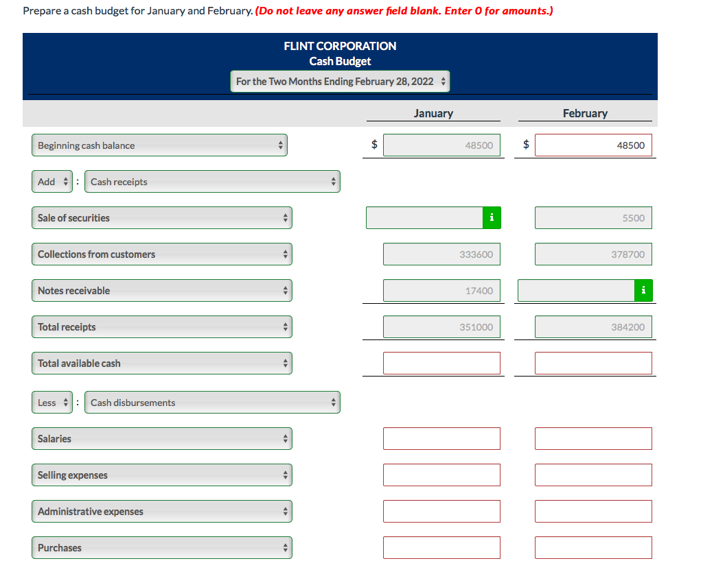 Solved Your Answer Is Partially Correct Flint Corporation Chegg