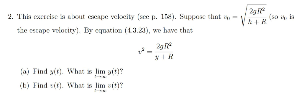 what is escape velocity answer