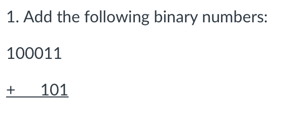 Solved Question 1 convert 149 to binary using the subtract | Chegg.com