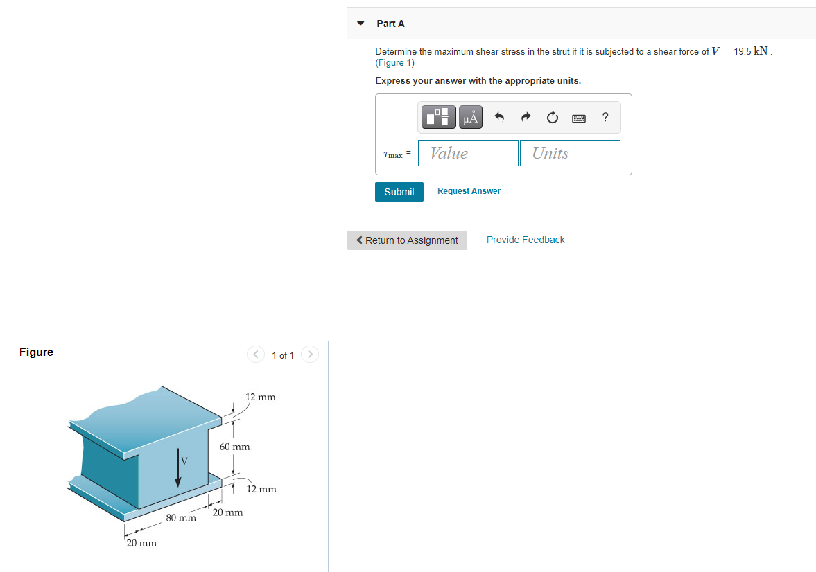Solved Problem 2 Determine The Maximum Shear Stress And The Chegg Com