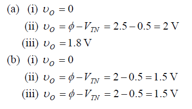 16 68 The Nmos Transistors In The Circuit Shown In Chegg Com