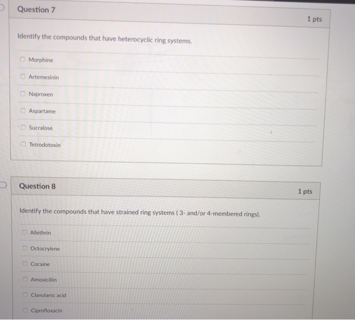 Solved Question 1 Identify all the substances that are solid | Chegg.com