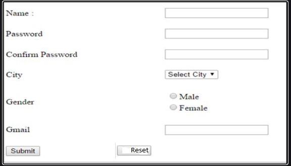 Solved Web systems by using HTML code Design the form with | Chegg.com