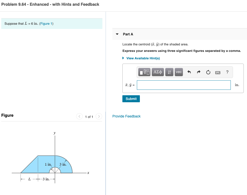 Solved Problem 9 64 Enhanced With Hints And Feedback Chegg