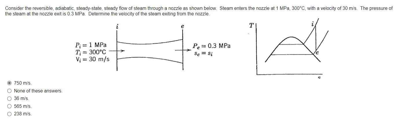 Solved Consider the reversible, adiabatic, steady-state, | Chegg.com