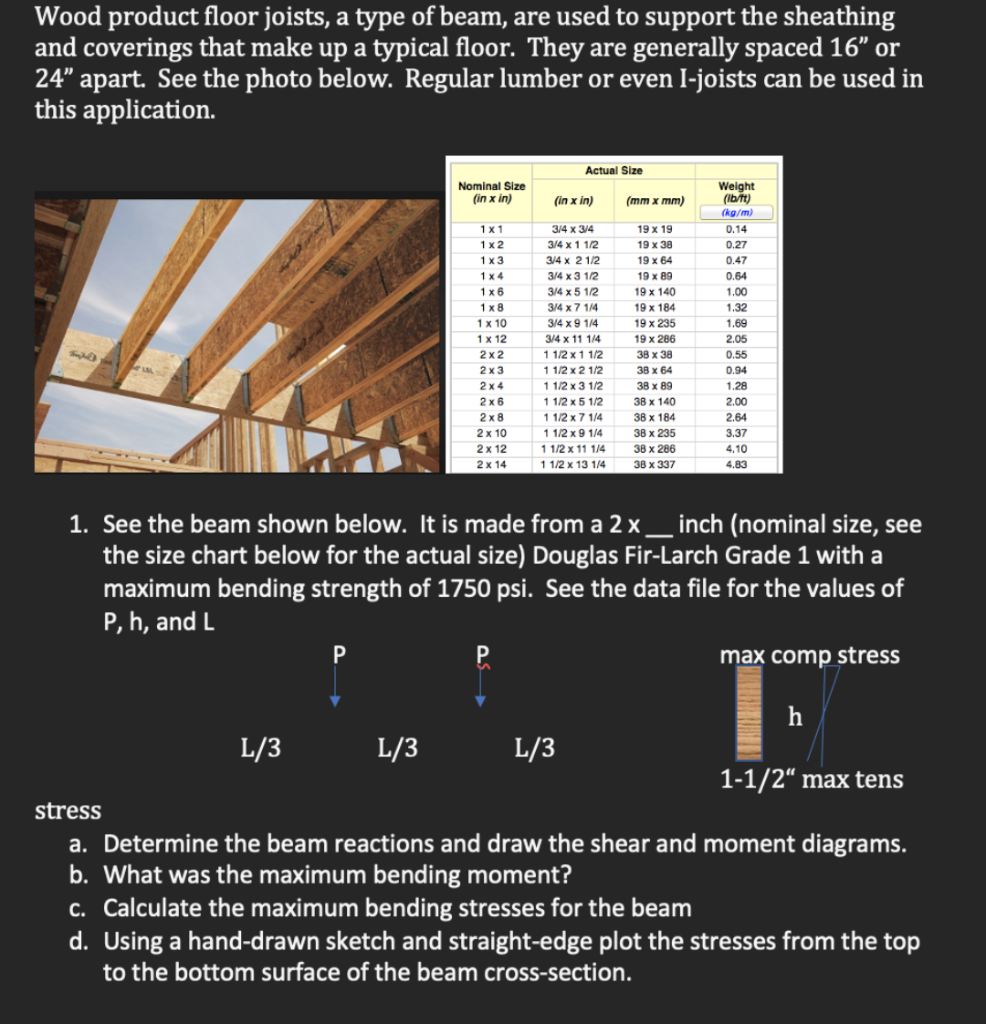 solved-wood-product-floor-joists-a-type-of-beam-are-used-chegg