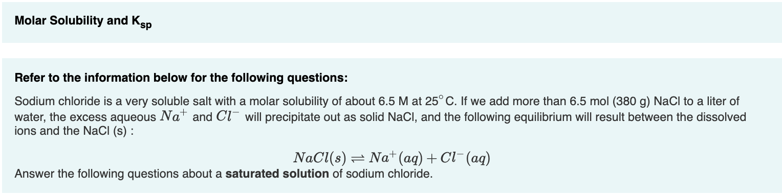 Solved Solubility: The solubility of a substance is defined | Chegg.com