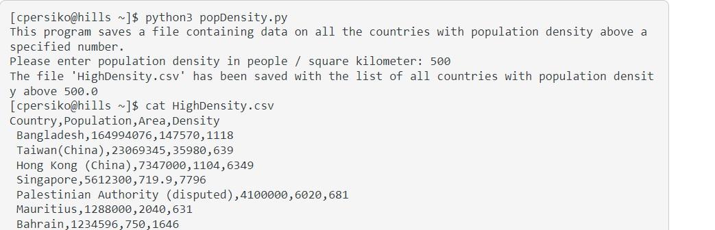 Python - Please write a program to read this file and | Chegg.com