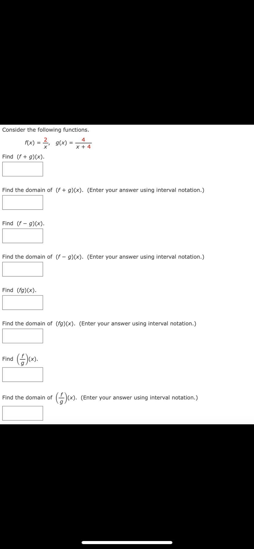 solved-consider-the-following-functions-4-f-x-g-x-chegg