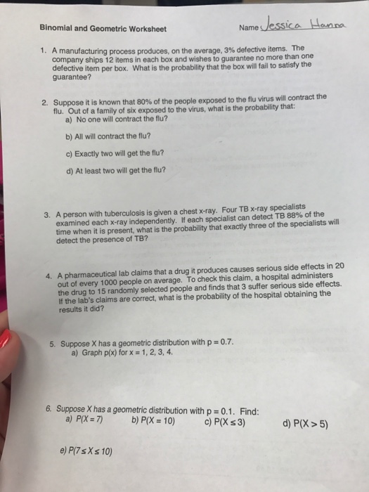Geometric Probability Worksheet Answer Key - Nidecmege