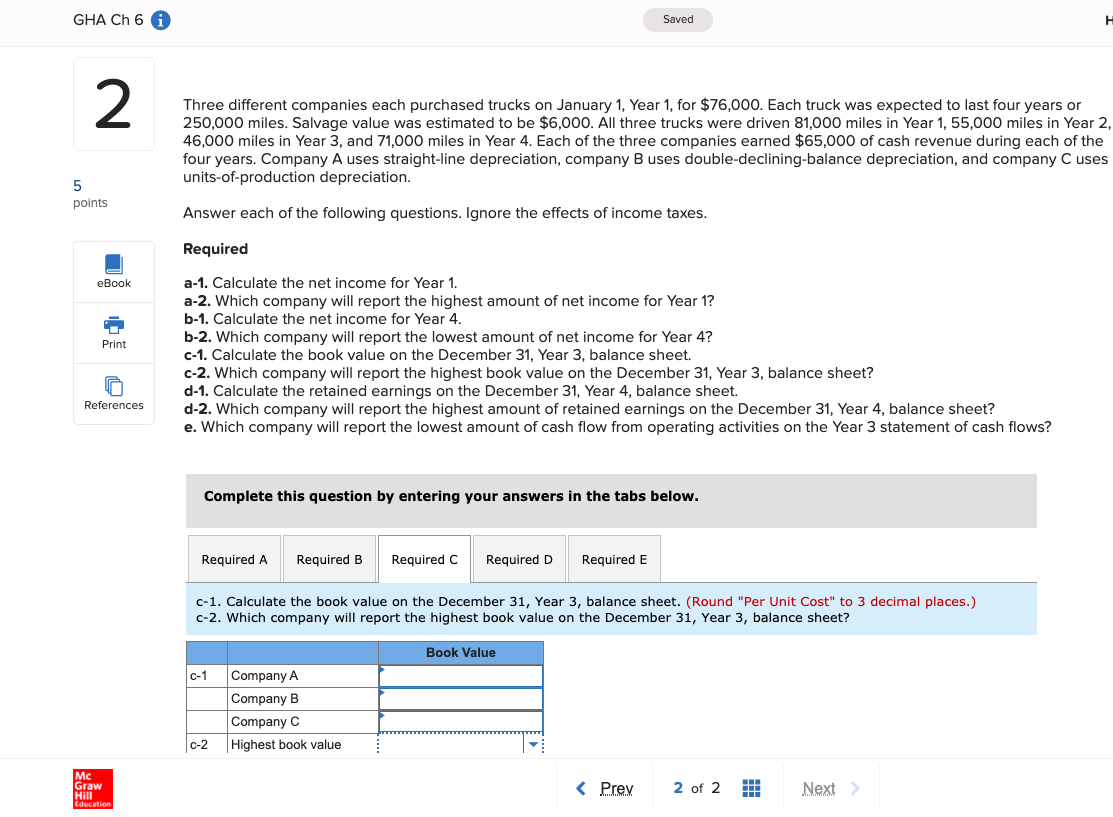 Solved GHA Ch 6 Saved H 2. Three different companies each | Chegg.com