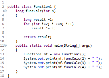 Solved min 00 01 6 7 1 2 public class Function1 { 30 long | Chegg.com