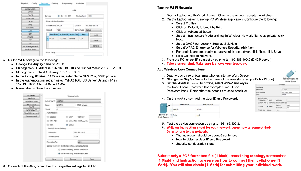 packet tracer labs answers