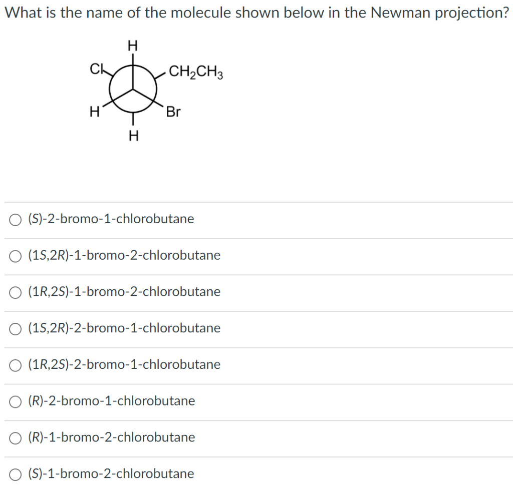 Solved What is the name of the molecule shown below in the | Chegg.com