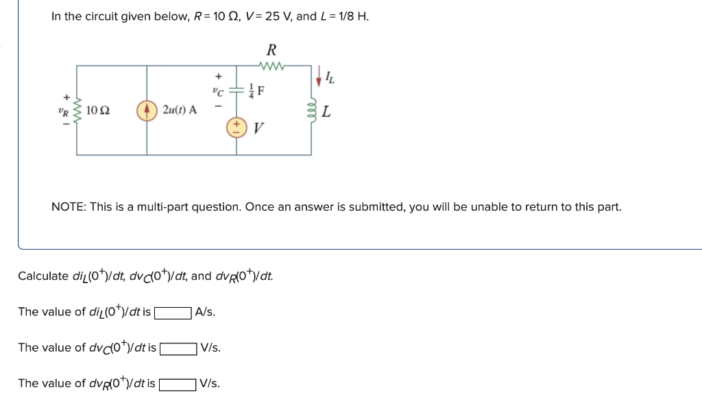 Solved In the circuit given below, R1 = 4 12 and R2 = 7 12. | Chegg.com