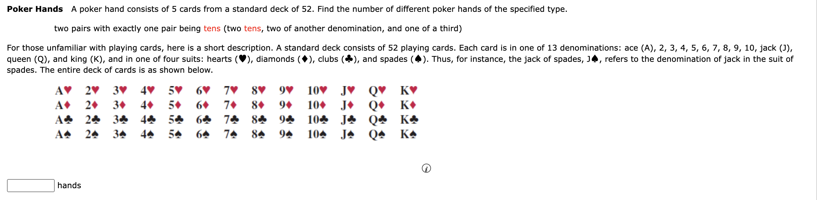 poker hand 5 cards in sequence