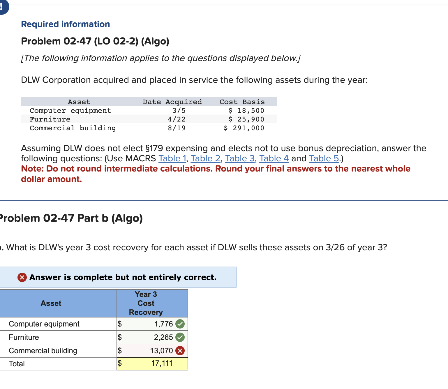 Solved THis Question Requires 80 Depreciation Not 100 All Chegg Com   Php9pFy7a