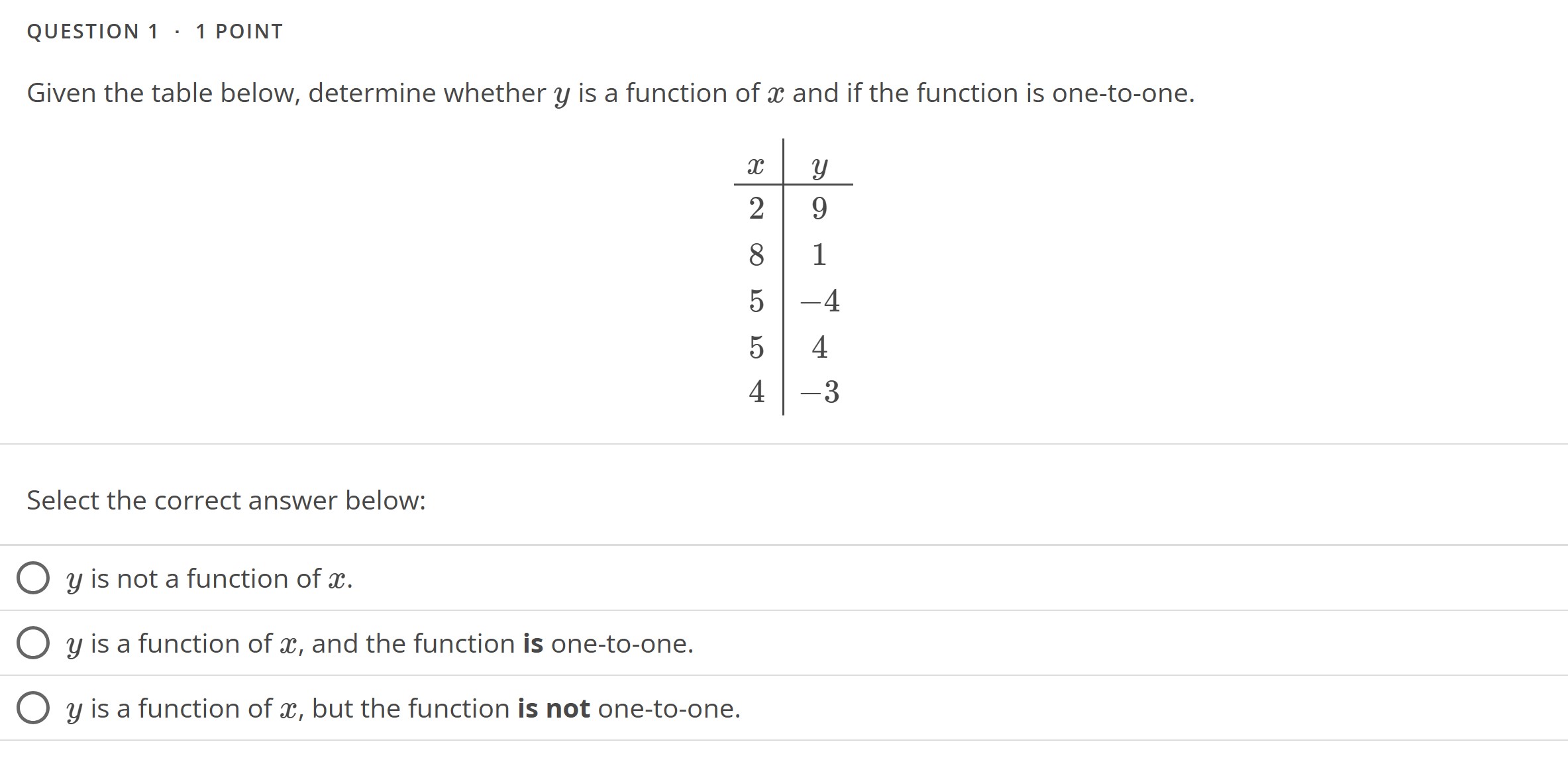 solved-given-the-table-below-determine-whether-y-is-a-f